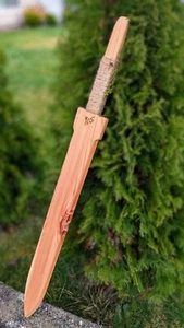 Hand Crafted Wooden Sword (The Duke) - Large - Picture 1 of 3