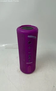 Sylvania Model SP953 Purple Weatherproof Portable Speaker System Power On - Picture 1 of 6