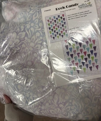 Kit Trapunta Rock Candi con Tessuti Batik - Immagine 1 di 2