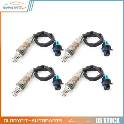 4pcs Oxygen O2 02 Sensor for 12-2015 Chevrolet Caprice 3.6L Upstream Downstream - Image 1 of 4