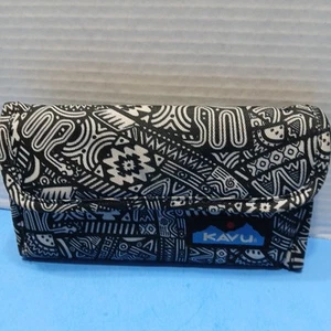KAVU Doodle Ribbon Portafoglio Trifold Frizione Organizzatore da Viaggio - Foto 1 di 8