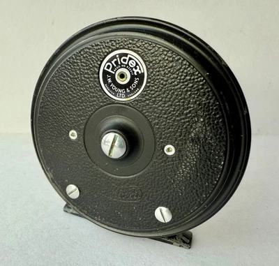 Vintage J.W. Carrete de pesca con mosca and Sons Pridex 3-1/2" de Inglaterra #632217 Foto 1 de 4