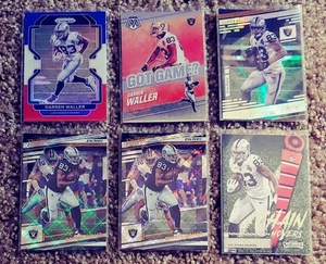 Darren Waller Prizm Parallels Lot Of 6 Miami Dolphins - Picture 1 of 2