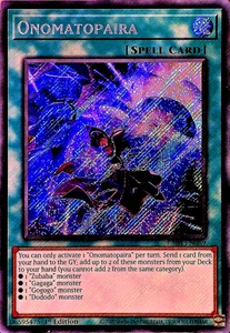 Onomatopaira RA04-EN089 (Secreto Raro)-UE - Imagen 1 de 1