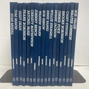 17 Baseball Legends Series Hardcover Books Lot 1990's Vintage - Picture 1 of 12