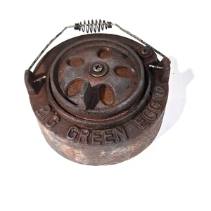 Rueda margarita de hierro fundido huevo verde grande OEM tapa de metal repuesto de ventilación ajustable - Imagen 1 de 4