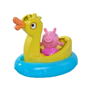 Toomies Peppa Pig Peppa and Duck Bath Float - Peppa Water Squirter Bath Toy and - Picture 1 of 10
