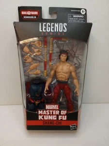 Hasbro Marvel Legends Master of Kung Fu Shang Chi Action Figure Demogoblin BAF - Picture 1 of 15
