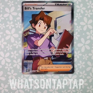 Pokemon Tarjeta Facturas Transferencia 194/165 Secreto Raro Escarlata Violeta Pokemon 151 LP - Imagen 1 de 2