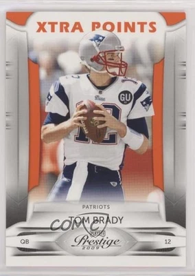 2009 Playoff Prestige Xtra Points Orange /300 Tom Brady #57 - Image 1 of 2