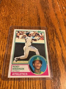 1983 Topps - Rickey Henderson #180 - Bild 1 von 4