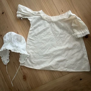 American Girl Felicity Sweet Dreams Night Shift Nightgown Lappet Cap - Picture 1 of 6