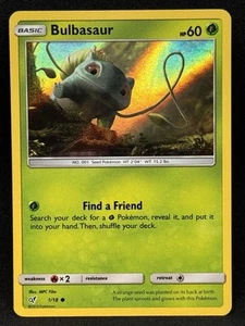 Bulbasaur (Holo Common) 1/18 Detective Pikachu Holo - Picture 1 of 2