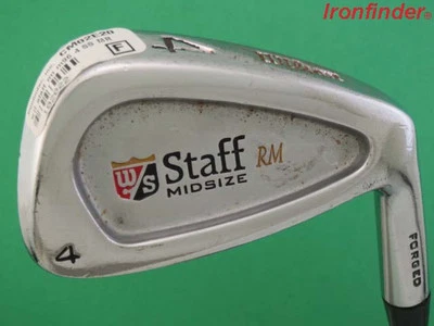 Wilson Staff RM Midsize Forged Single 4 Iron Steel Shaft Mens Right Handed - Image 1 of 4