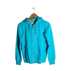 Sudadera con Capucha Nike Para Hombre Talla M Azul Cremallera Completa Swoosh Tick Ropa Exterior Deportiva Informal - Imagen 1 de 14
