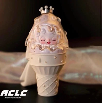 LIILA TOYS ACLC Well Being Ice Cream White VER PVC VINYL Sofubi Figure H15CM/6in - Image 1 of 2