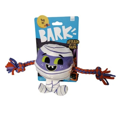 Corteza! Todos los tamaños de perro Miedo a la corteza Pequeño juguete envolvente para perro brazos de cuerda chirriantes Foto 1 de 4