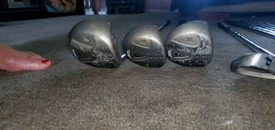 Knight Golf clubs 1, 3, 5 tech plus titanium matrix  - Image 1 of 4