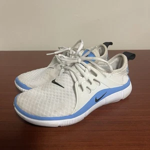 Nike Acalme Women Size 6.5 White Blue Tennis Sneakers AQ7459-103 - Picture 1 of 10