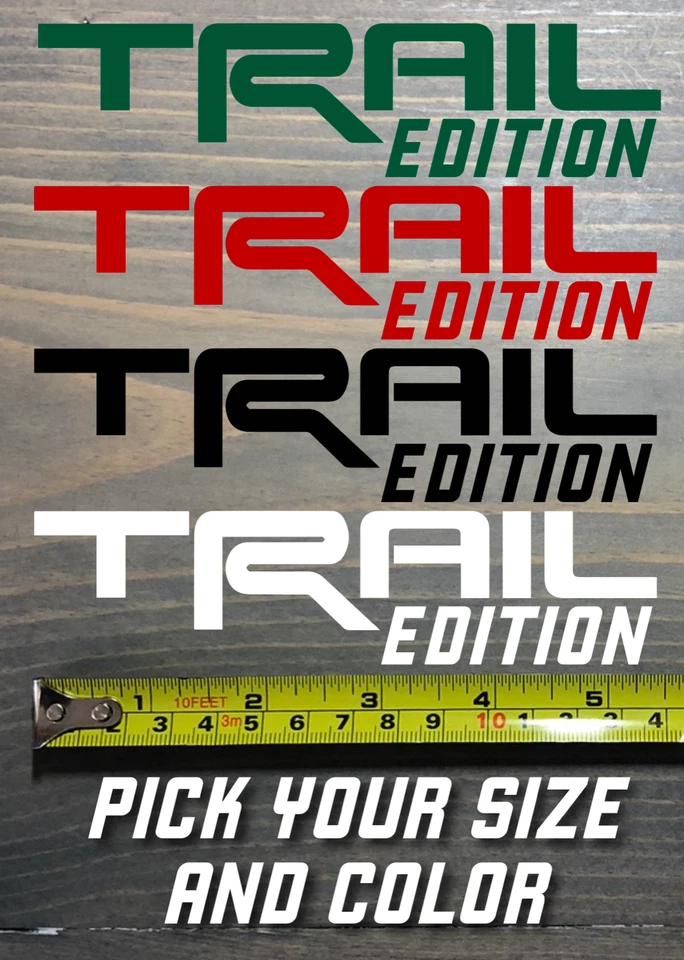 Calcomanía adhesiva Toyota Trail 4Runner edición Tacoma TRD Pro SR5 ruedas rayas Foto 1 de 1