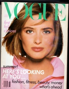 Vogue June 1988 Fall Preview Cathy Hardwick Sting Alec Baldwin George Hamilton - Picture 1 of 1