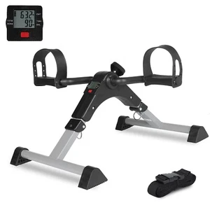 Pedal Exerciser Under Desk Folding Mini Stationary Peddler Bike with LCD Display - Bild 1 von 22