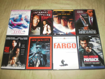 A Few Good Men, Internal Affairs, American Psycho, Fargo & More! (8 DVD Set) - Image 1 of 3