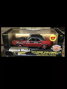 1970 Dodge Challenger T/A Rally Red 1:18 Ertl American Muscle 33014 - Picture 1 of 3