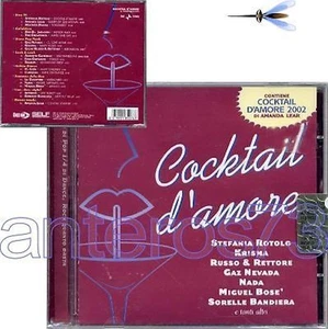 "COCKTAIL D'AMORE" CD AMANDA LEAR- SIGLE TV ITALO DISCO - STEFANIA ROTOLO KRISMA - Picture 1 of 1