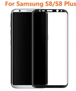 Pellicola Protettiva Vetro Temperato Curvo 3D Display Samsung Galaxy S8/S8+ PLUS - Foto 1 di 12