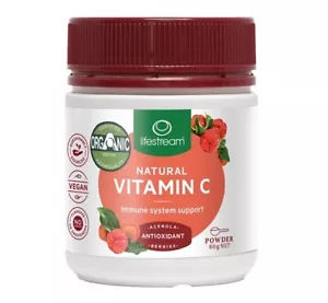 Lifestream Natural Vitamina C para el apoyo al sistema inmunológico 60g - Imagen 1 de 1