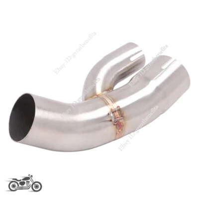 Silenciador de 51 mm deslizable tubo de escape de enlace medio para BMW S1000XR 2015-2019 para motocicleta Foto 1 de 4
