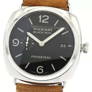 PANERAI Radiomir Black Seal PAM00388 Date Black Dial Automatic Men's _877780 - Picture 1 of 6