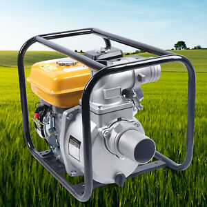 US 3"Water Semi Trash Pump High Pressure 7.5HP 3000W Garden Irrigation Drainage