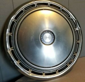 Vintage 1970's Chrysler Cordoba Hubcap Wheel Cover Good Condition Free Shipping!