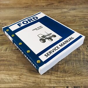 Ford New Holland 1920 2120 Tractor Service Repair Manual Technical Shop Book