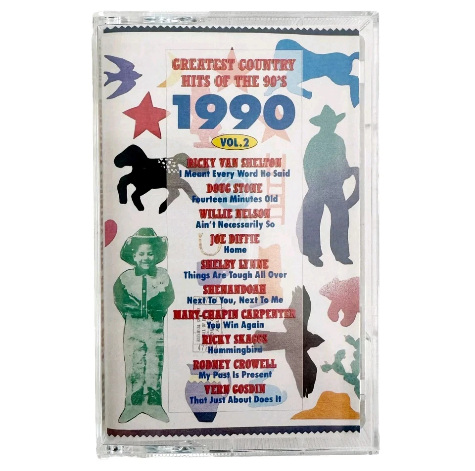 Greatest Country Hits Of The 90s 1991 Cassette Tape Vintage Vol 2 CBX6 - Image 1 of 1