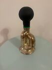 Vintage Avon Gold Tuba Cologne Bottle about Half Filled With Working Horn