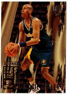 1995-96 Fleer Ultra All NBA #12 REGGIE MILLER (ex-mt) Indiana Pacers - Imagen 1 de 2