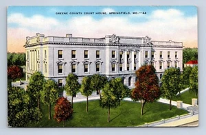 Springfield Missouri Greene County Court House-44 postal sin publicar - Imagen 1 de 2