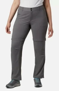 Columbia Saturday Zip Off Trail Pant Women's Plus Size 24W cypress green - Picture 1 of 7