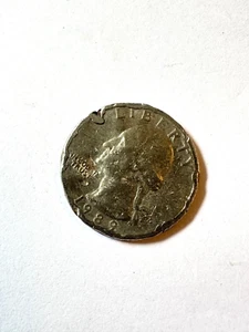 1989 D Mint Mark Displaced Diagonally - Unique Coin - Picture 1 of 2
