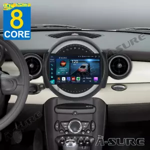 4+64GB Android 14 Autoradio GPS Navi für BMW Mini Cooper R55 R56 2007-2014 - Bild 1 von 11