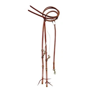 Berlin Custom Leather Hermann Oak German Martingale 5/8 x 8 Split Reins H845 - Picture 1 of 1