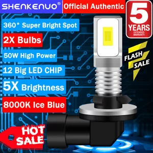 For Polaris Sportsman 300 400 450 500 550 570 600 700 8000K LED Headlight Bulbs - Picture 1 of 13