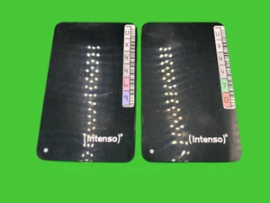 2pcs Intenso 500GB 6021530 Externe Festplatten, Gebraucht, mit Kabel - Photo 1/4