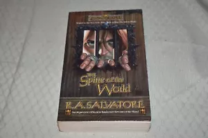 Spine of the World by R.A. Salvatore(1st Edition/1st Printing, paperback,signed) - Imagen 1 de 8