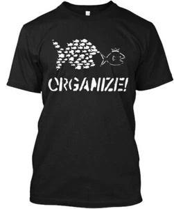 Maglietta Organizza - Attivista Protesta Anti Sistema Organizza Made in USA dalla S alla 5XL - Foto 1 di 1