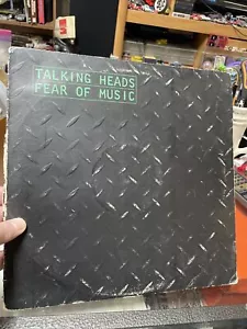 TALKING HEADS - Fear Of Music LP Vinyl 1979 Sire Records SKR 6076 Embossed Cover - Picture 1 of 17