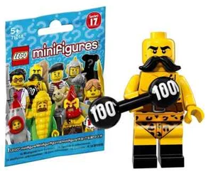 Lego 71018 Series 17 Minifigure L’homme-fort du cirque Circus Strongman N°2 NEUF - Imagen 1 de 1